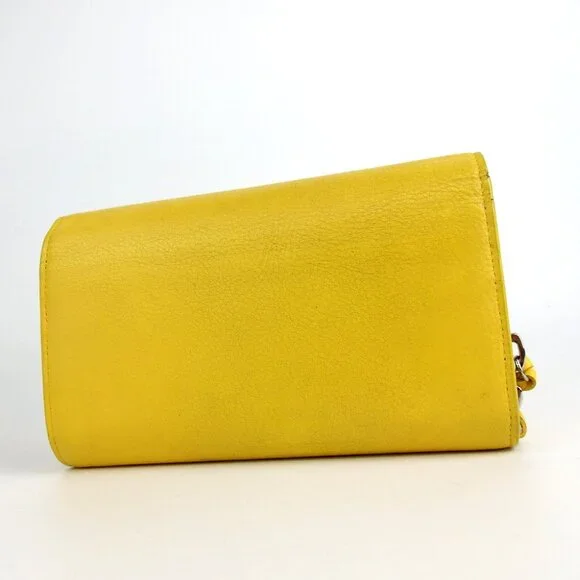 Authentic BALENCIAGA 371661・7155・Y・584046 Paper manny purse leather [Used] - Picture 2 of 15